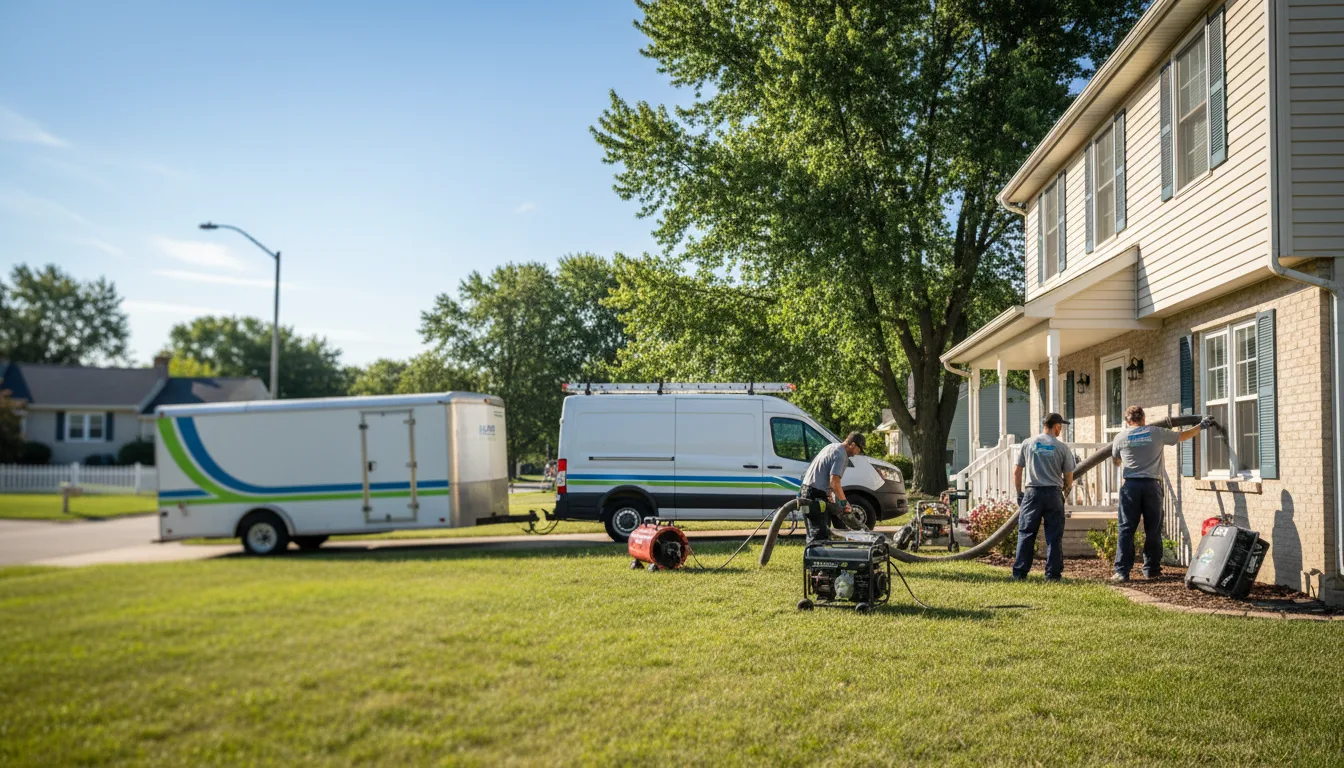 Flooded Basement Restoration And Cleanup With Repair in Glenburn, ND near me
